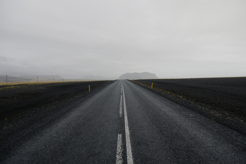 The Road to Hell: A drive past Mount Hekla