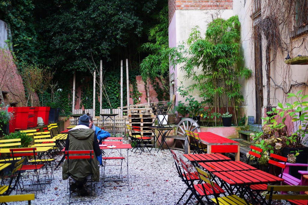 L'Atelier en Ville Courtyard