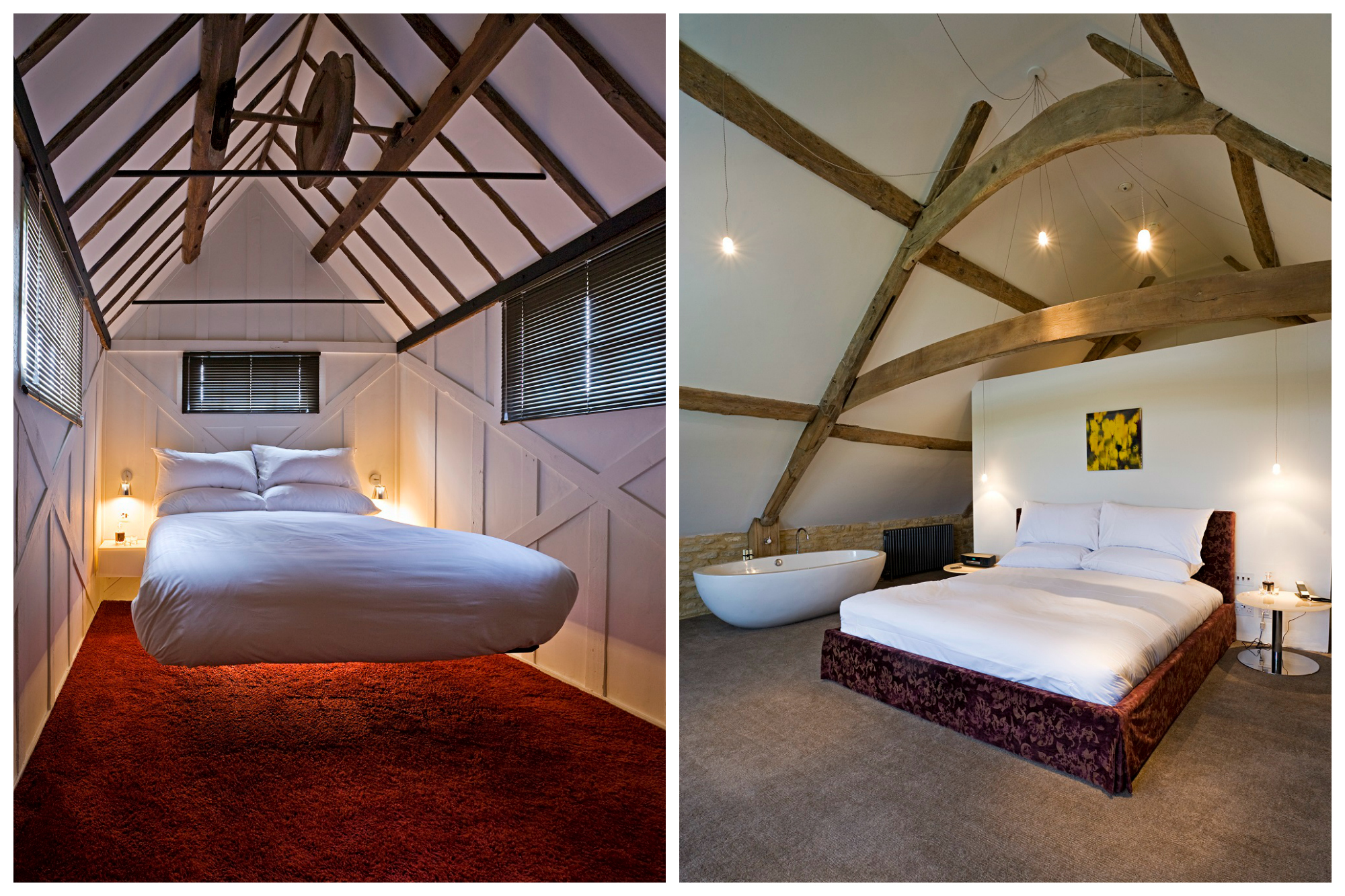 Oundle Mill bedrooms